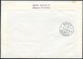 Thumb-2: W33-W34 - 1955, Valeurs individuelles du bloc commémoratif pour le nat. Exposition de timbres à Lausanne