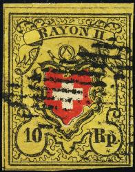 Briefmarken: 16II.2.31a-T5 E-RU - 1850 Rayon II ohne Kreuzeinfassung
