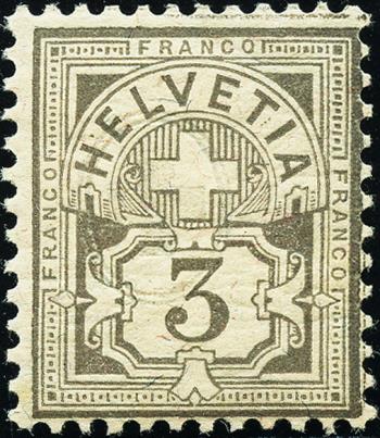 Stamps: 59A - 1882 Fiber paper, KZ A