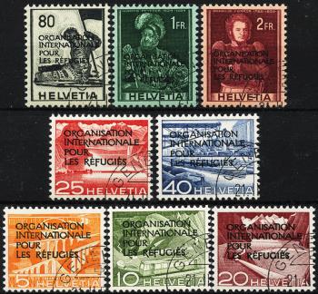 Briefmarken: OIR1-OIR8 - 1950 Technik und Landschaft