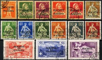 Stamps: SDN1-SDN15 - 1922 Various representations