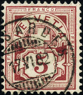 Stamps: 54 - 1882 white paper, concentration camp A