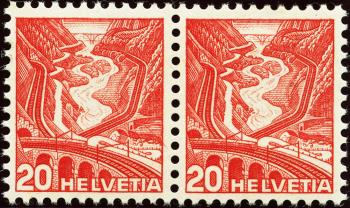 Stamps: 205Ay.2.03 - 1936 Neue Landschaftsbilder, glattes Papier