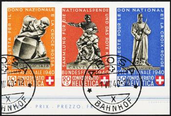 Stamps: Z32 - 1940 from Federal Celebration Block I