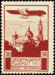 Stamps: FXI - 1913 Forerunner Solothurn