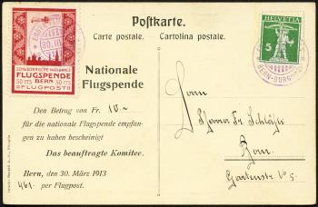 Briefmarken: FIII - 1913 Vorläufer Bern
