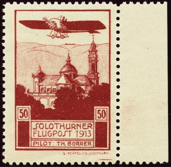 Briefmarken: FXI - 1913 Vorläufer Solothurn