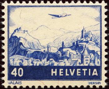Stamps: F44c - 1954 Color change