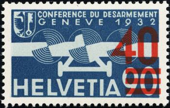 Francobolli: F24a - 1936 Edizione usata con stampa in rosso chiaro