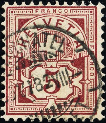 Stamps: 54 - 1882 white paper, concentration camp A