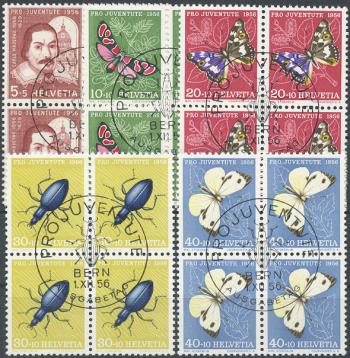 Thumb-1: J163-J167 - 1956, Portrait of Carlos Maderno and images of insects