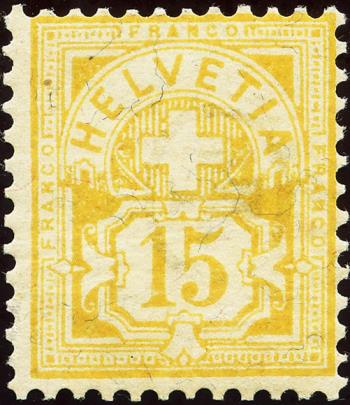 Stamps: 63A - 1882 Fiber paper, KZ A