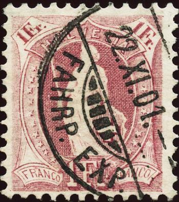 Thumb-1: 71E - 1900, weisses Papier, 14 Zähne, KZ B