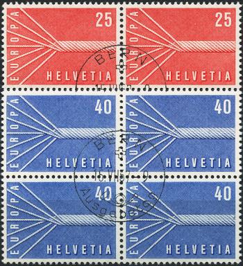 Timbres: 332-333 - 1957 L'Europe