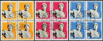 Stamps: 259w-261w - 1944 50 years intern. Olympic Committee