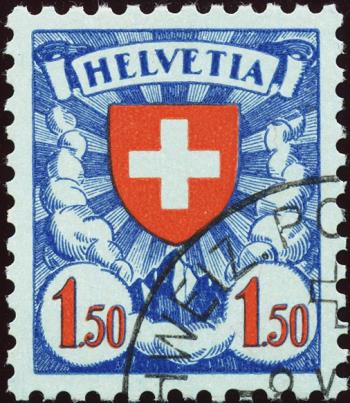 Stamps: 165y - 1940 Chalked fiber paper