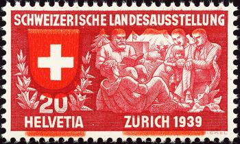 Stamps: 220.1.10 - 1939 Swiss national exhibition in Zurich