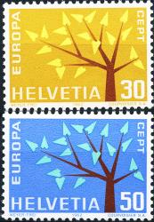 Briefmarken: 389.2.01-390.2.01 - 1962 Europa