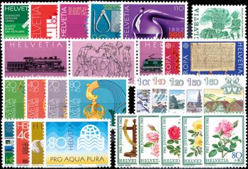 Briefmarken: CH1982 - 1982 Jahreszusammenstellung