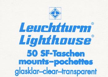 Timbres: 336649 - Leuchtturm  Pochettes SF pour timbres simples, transparentes