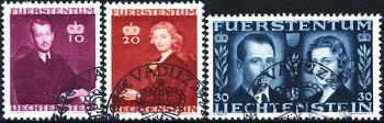 Thumb-1: FL175-FL177 - 1943, Wedding stamps, marriage of Prince Franz Josef II