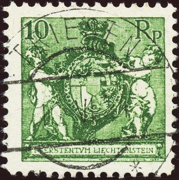 Thumb-1: FL63 - 1924, Coat of arms pattern on watermarked paper