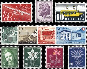 Timbres: CH1946 - 1946 compilation annuelle