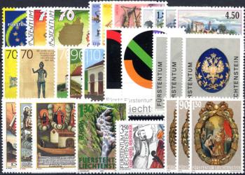 Briefmarken: FL2001 - 2001 Jahreszusammenstellung
