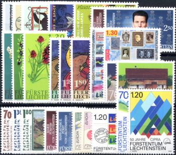 Briefmarken: FL2002 - 2002 Jahreszusammenstellung