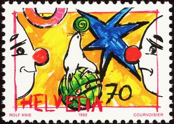 Thumb-1: 833.2.01 - 1992, Special postage stamps III, circus world