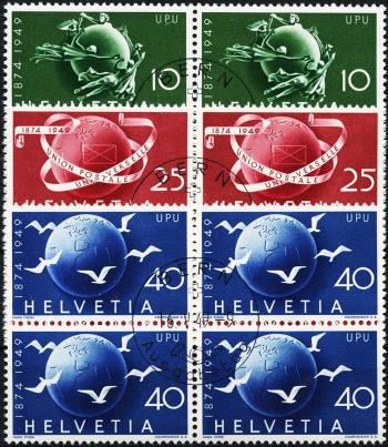 Francobolli: 294-296 - 1949 75 anni Unione postale universale