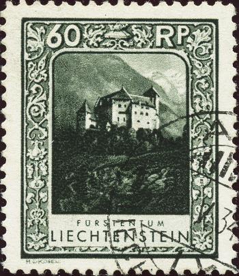 Thumb-1: FL93D - 1930, Landscapes and princely couple, mixed perforation 11 1/2 + 10 1/2