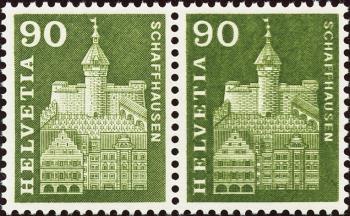 Timbres: 368.2.01 - 1960 Munot, Schaffhouse