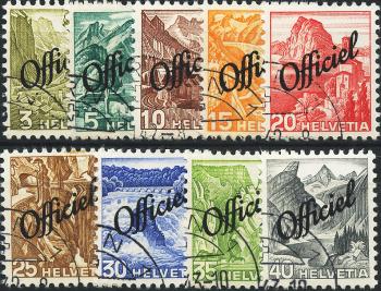 Stamps: BV46-BV54 - 1942 Landscape images in intaglio printing