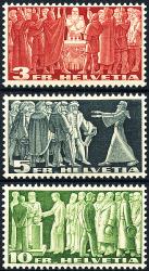 Stamps: 216x-218x - 1955 Symbolic representations