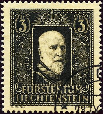 Thumb-1: FL142 - 1938, Mourning stamp for the death of Prince Franz I.
