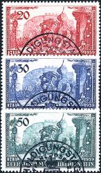Thumb-1: FL144-FL146 - 1939, Francobolli d'omaggio per il principe Francesco Giuseppe II