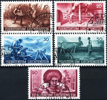 Briefmarken: FL157-FL161 - 1941 Gedenkausgabe für das Anbauwerk
