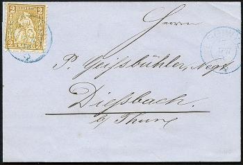 Briefmarken: 37 - 1874 Weisses Papier