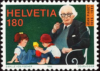 Stamps: 892Ab - 1996 100th birthday of Jean Piaget