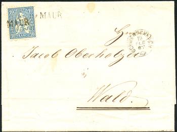 Briefmarken: 31 - 1862 Weisses Papier