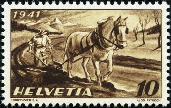 Thumb-1: 252.3.01 - 1941, Special stamp for the national cultivation plant