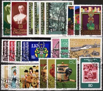Briefmarken: FL1980 - 1980 Jahreszusammenstellung