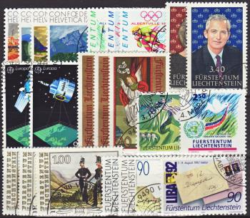 Briefmarken: FL1991 - 1991 Jahreszusammenstellung