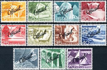 Stamps: BV65-BV75 - 1950 technology and landscape