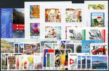 Briefmarken: CH2011 - 2011 Jahreszusammenstellung