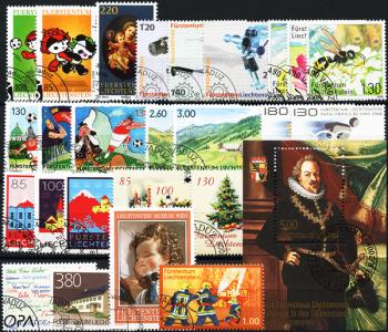 Briefmarken: FL2008 - 2008 Jahreszusammenstellung