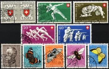 Briefmarken: CH1950 - 1950 Jahreszusammenstellung