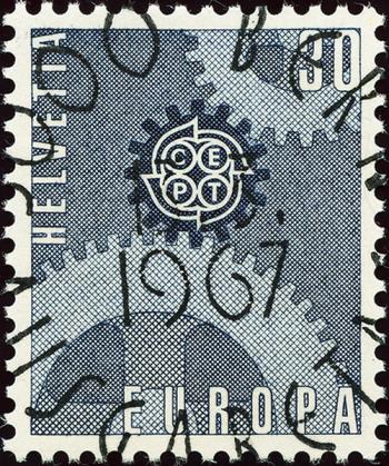 Timbres: 448 - 1967 Europa
