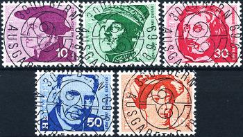 Stamps: 471-475 - 1969 Portrait Marks I